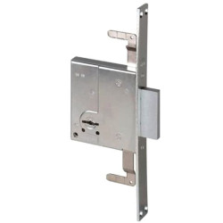 Serratura cisa 2 chiavi argento [57226.60.0]