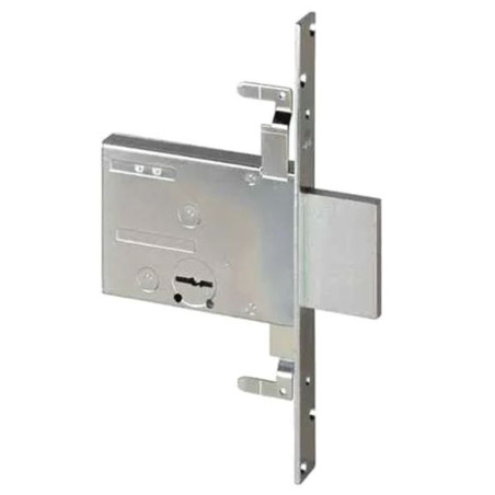 Serratura cisa 2 chiavi argento [57016.60.0]