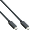 Cavo inline usb 3.2 gen.2 kabel, usb typ-c m/m 1,5m nero
