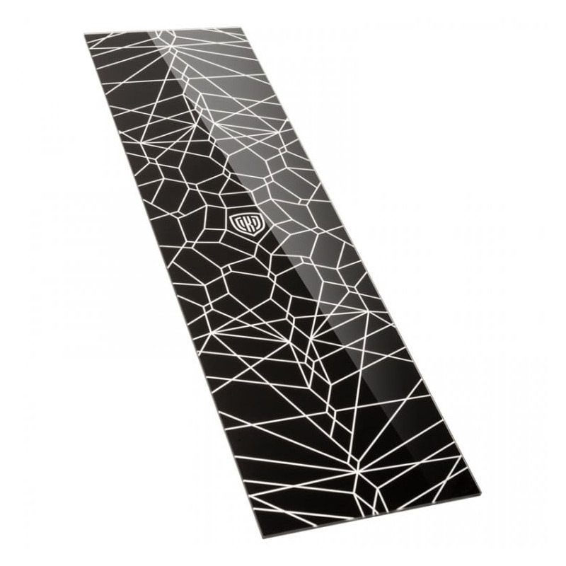 Pannello frontale kolink in vetro temperato nero [pgw-ch-kol-083]