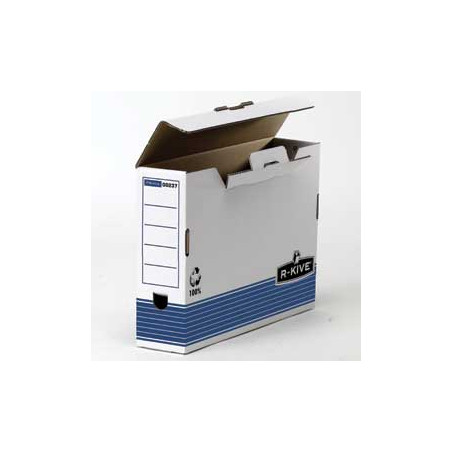 Scatola archivio in cartone r-kive legale dorso 83mm bankers