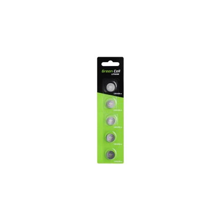 Pile green cell cr1620 3v 70mah xcr03 argento