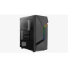Case aerocool scape-g-bk-v1 rgb midi-tower vetro