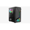 Case aerocool scape-g-bk-v3 argb midi-tower vetro