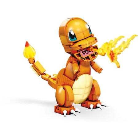 Megabloks pokemon charmander da costruire giallo [gky96]