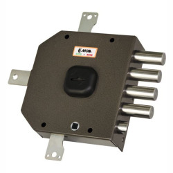 Serratura doppia mappa moia laterali 4 pistoni 143,5x153,5x29mm [a416dx]