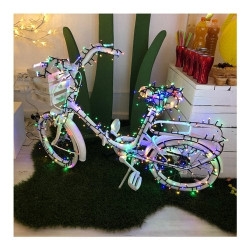 Luci e luminarie lotti filo luci 1500 mini led 3m multicolore