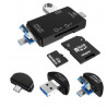 Card reader vakoss tc-r425x 6 in 1 nero [tc-r425x]