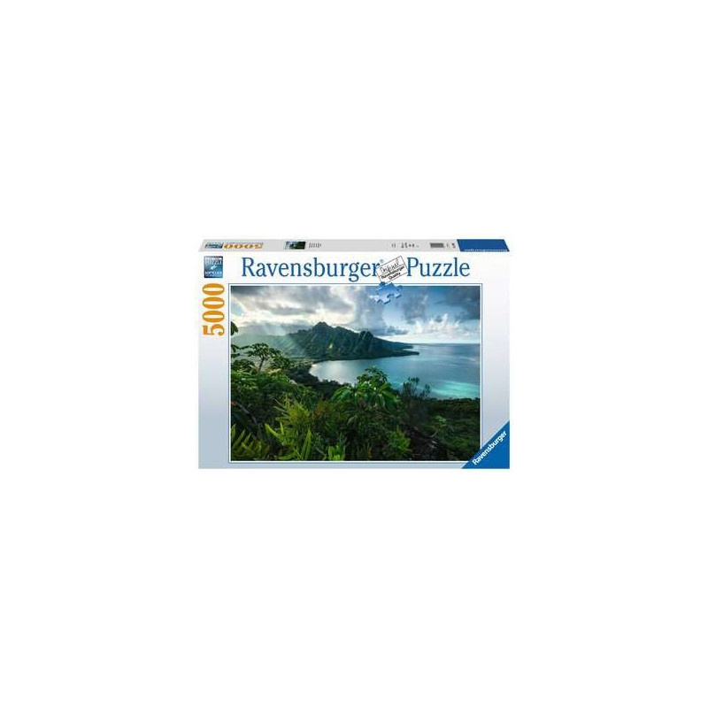 Puzzle ravensburger 16106 paesaggio hawaiano 5000pz multicolore [16106]