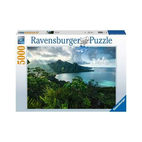 Puzzle ravensburger 16106 paesaggio hawaiano 5000pz multicolore [16106]