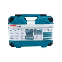 Valigia set di attrezzi makita 221pz blu [e-10883]