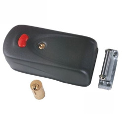 Serratura elettrica cisa 1a731 con pulsante [1a731.00.0]