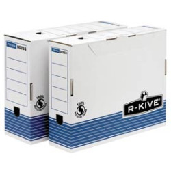 Scatola archivio in cartone r-kive a4 dorso 15cm bankers box