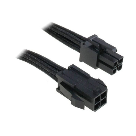 Cavo bitfenix alchemy 4-pin-atx12v 45 cm con maniche nero