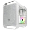 Case bitfenix prodigy m 2022 micro-atx vetro temperato bianco