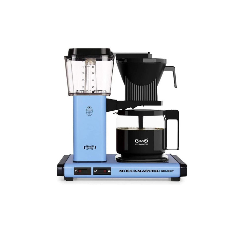 Macchina da caffe' moccamaster 1,25 litri blu pastello [53975]