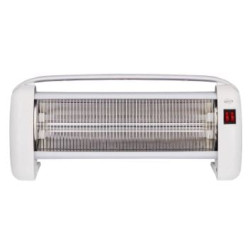 Stufa elettrica argo potenza 1200w 2 livelli bianco [betsy]