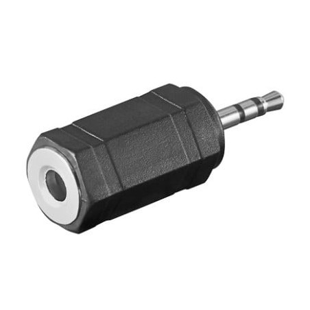 audio adapter 2,5mm stereo - 3,5mm stereo st/bu [11897]