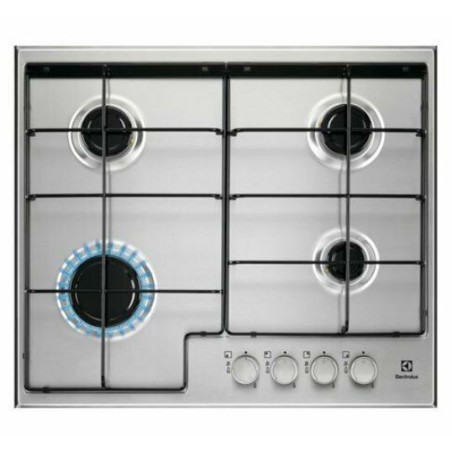 Piano cottura gas electrolux egs6424x 60cm 4 fuochi [949640912]