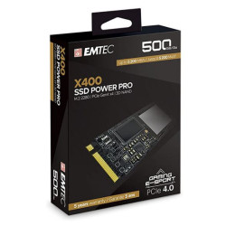 Ssd 500gb emtec x400 m.2 nvme 2280 pcie 4.0 [ecssd500gx400]