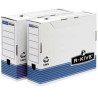 Scatola archivio in cartone r-kive a4 dorso 8cm bankers box system