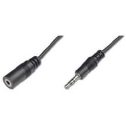 Audio extension 3,5mm stereo - 3,5mm stereo st/bu 3,00m [84002]