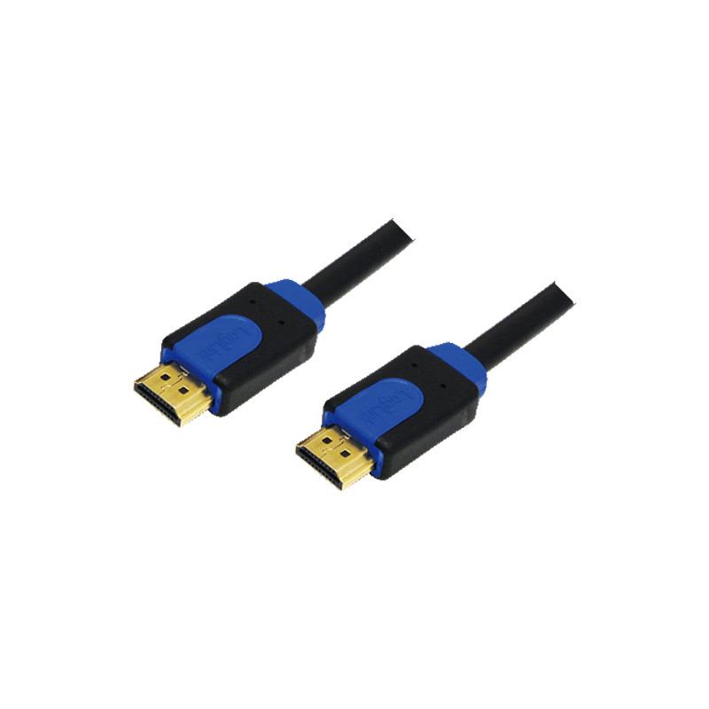 Hdmi cable logilink 19pin st/st 2.00m sw 1.4 gold [chb1102]