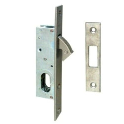 Serratura cisa fasce alluminio/ferro da infilare scrocco [45010.16.0]