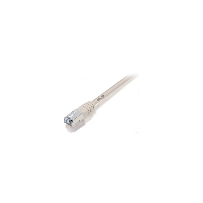 Cable equip rj45 s/ftp cat6 0,50m grau hf [605507]