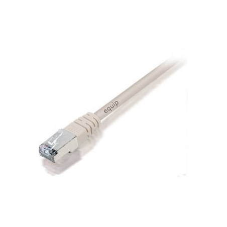 Cable equip rj45 s/ftp cat6 0,50m grau hf [605507]