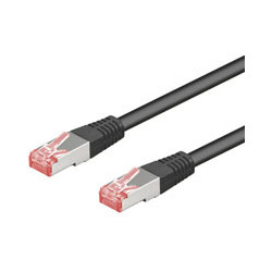 Cavo rj45 s/ftp cat6 20,00m black (pimf) [--]