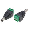 adattatore alimentazione dc techly 5.5x2.1mm maschio terminal block
