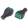 Adattatore audio techly 3.5mm stereo femmina terminal block 3 pin