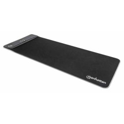 Mousepad gaming xxl con led rgb e caricatore wireless 10w