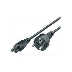 Cavo elettrico equip accoppiatore c5 cee7/4 1.8m nero [112150]