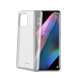 Custodia celly oppo find x3 pro 5g trasparente [gelskin977]
