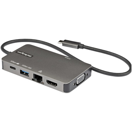 Adattatore usb startech usb-c a hdmi vga - 100w pd 3x usb-a