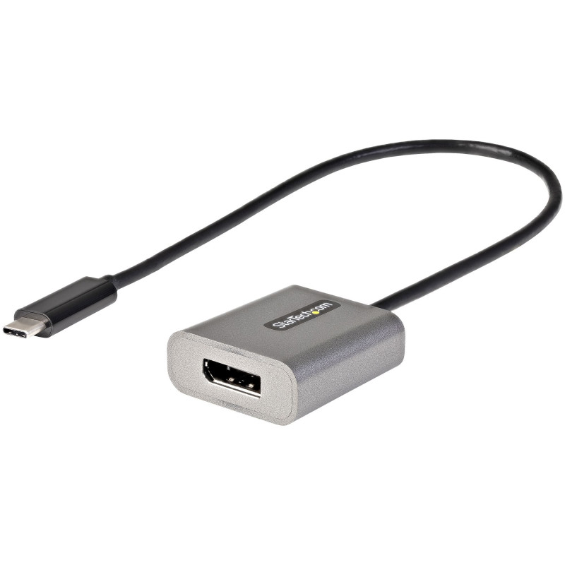 adattatore startech.com tipo-c a displayport 1.4 8k/4k 60hz nero/grigio