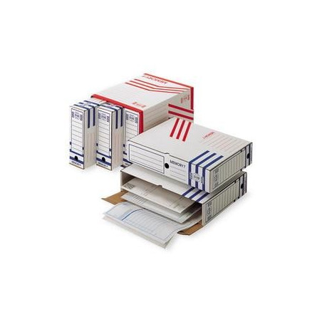 Scatola archivio in cartone sei rota memory x 120 25x35 dorso 12cm