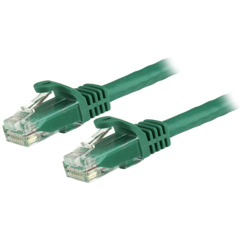 Cavo di rete startech.com cat 6 utp 1.5m verde [n6patc150cmgn]