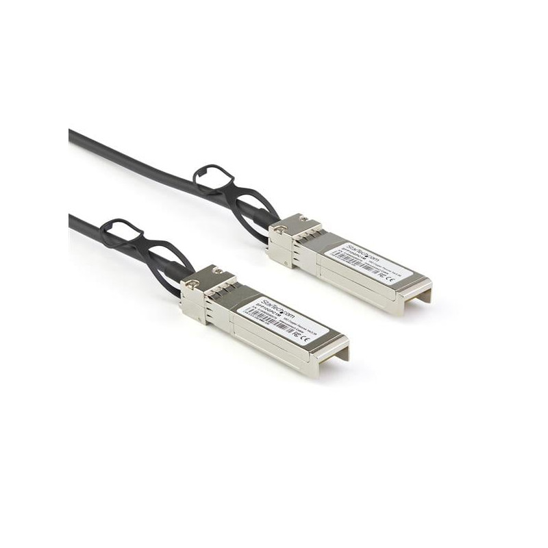 Cavo startech.com sfp+ twinax 3m nero [dacsfp10g3m]