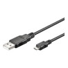 Usb cavo usb2.0 typ a - micro b st/st 3,00m black [--]
