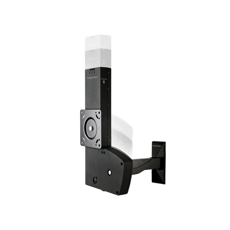 Supporto monitor ergotron glide ld-x fino a 42" a parete