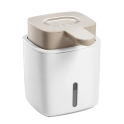 Dispenser sapone liquido tescoma lagoon 160ml bianco/tortora [903612]