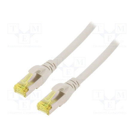 Cavo digitus cat 6a s/ftp con 2xrj45 8-poli 0.5m grigio [dk1644a005]