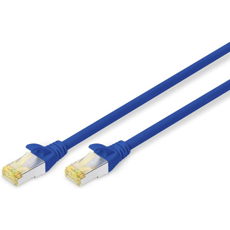 Cavo di rete digitus cat 6a s/ftp con 2xrj45 8-poli 1m blu [dk1644a010b]
