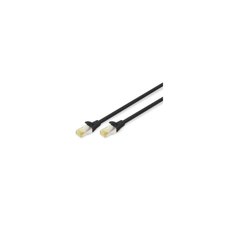 Cavo di rete digitus cat6a s-ftp lszh con 2xrj45 8 poli 3m nero