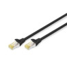 Cavo di rete digitus cat6a s-ftp lszh con 2xrj45 8 poli 3m nero