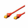 Cavo di rete digitus cat6a s/ ftp lszh con 2xrj45 8 poli 5m rosso