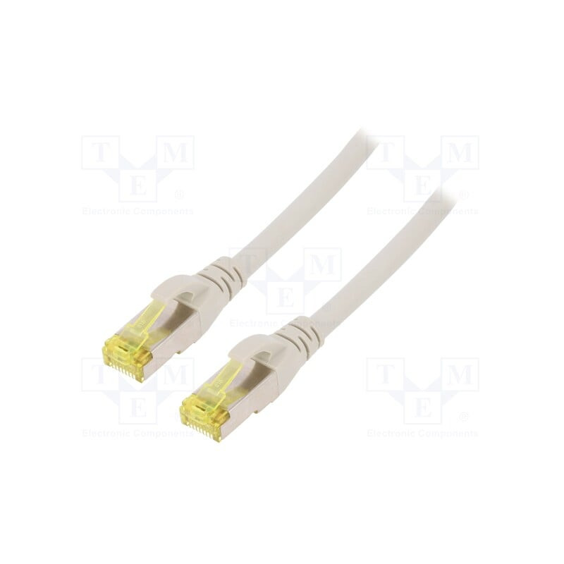 Cavo di rete digitus cat6a s/ ftp lszh con 2xrj45 8 poli 5m grigio